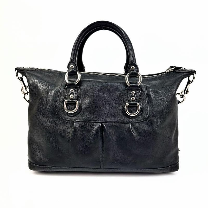 コーチ 2wayショルダー ブラック アシュレイ レザー サッチェル 15445