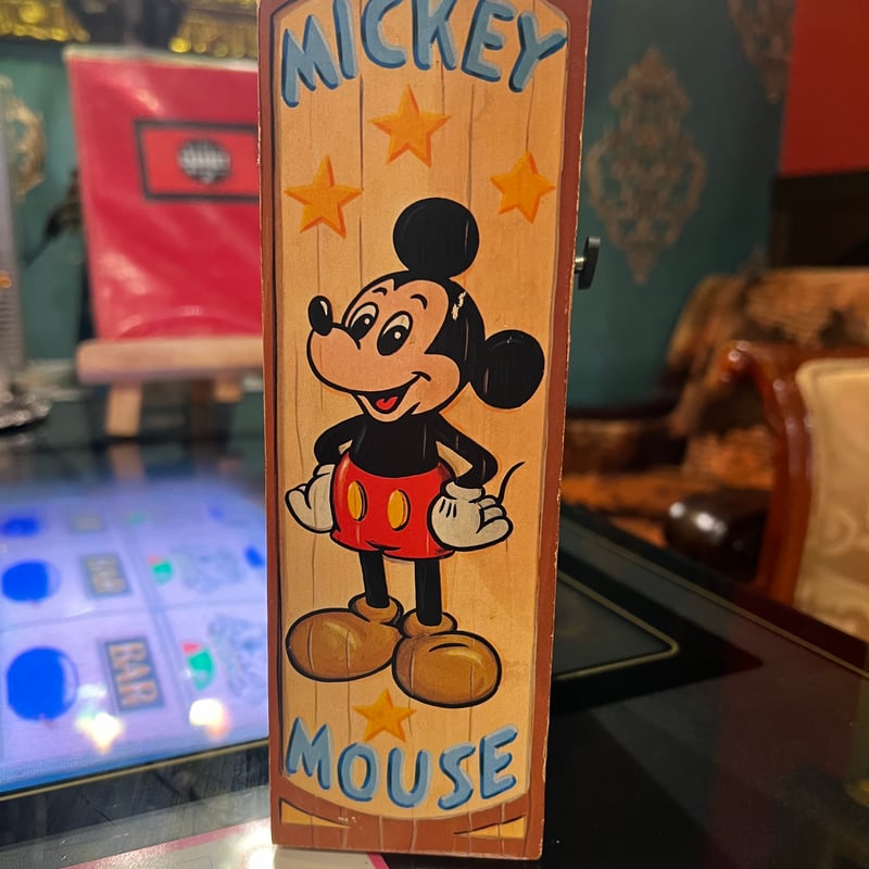 ジャンク品】ミッキーマウスのオルゴール | アンティーク家具と喫茶