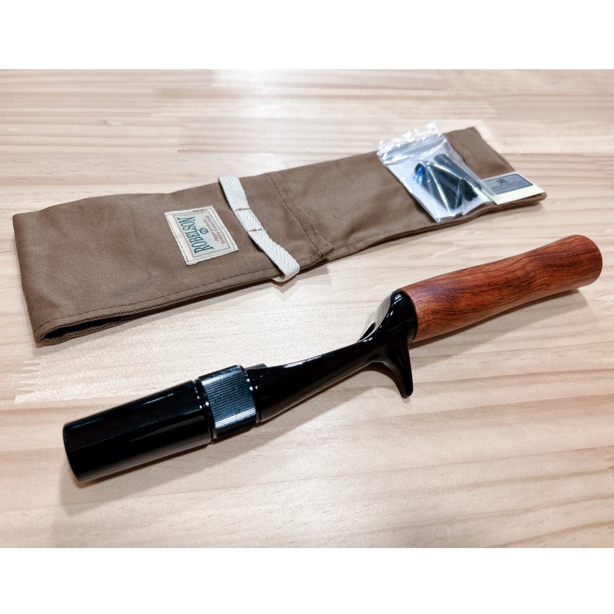 ◎かねは商店 ☆ストレートタイプRESION ハンドル +WESSEX ウッド grip