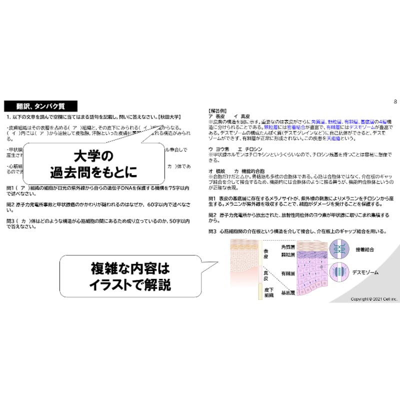 テキスト＋問題集】全単元 23章 | 医学部学士編入塾Cell