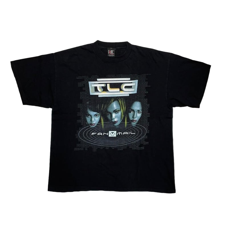 TLC FAN MAIL 1999 OFFICIAL TEE BLACK GIANT XL 0