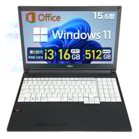 整備済み品】富士通 ノートパソコン LIFEBOOK 15.6型/第8世代 Core i5/