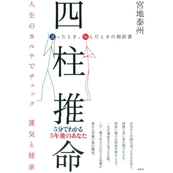 常に先を読み 運命は自分で切り開け 四柱推命 自己管理術 | 宮地泰州