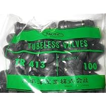 Amazon | 太平洋工業 チューブレスタイヤゴムバルブ 100個セット