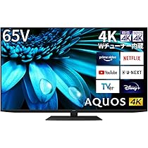 Amazon.co.jp: シャープ 65V型 4K 液晶 テレビ AQUOS 4T-C65EL1 Google