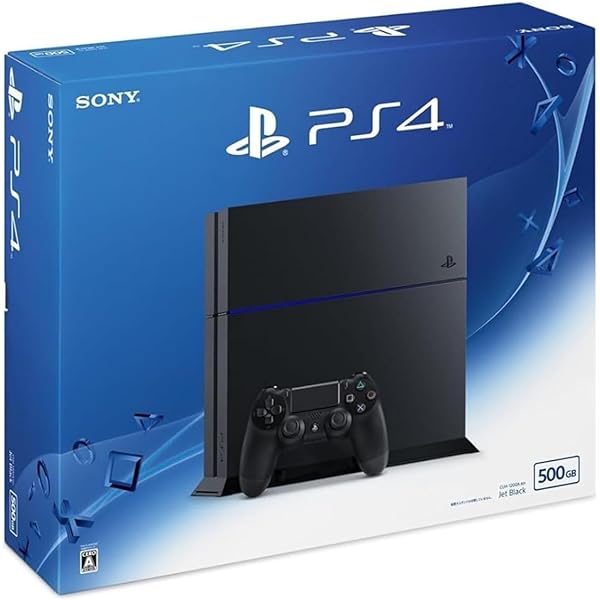 Amazon.co.jp: 【整備済み品】PlayStation 4 ジェット・ブラック 500GB