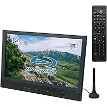 Amazon | BLUEWIDE 14インチ ポータブルブルーレイプレーヤー フルセグ