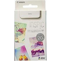 Amazon.co.jp: キヤノン Canon スマホプリンター用 ZINKフォトペーパー
