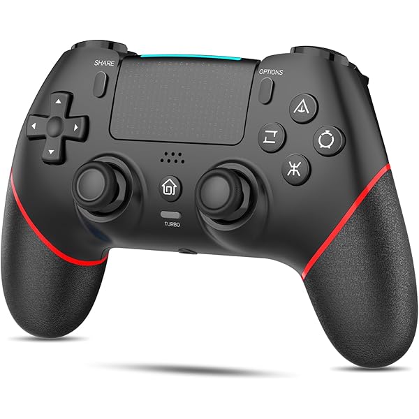 Amazon | ワイヤレスコントローラー (DUALSHOCK 4) ウェイブ・ブルー