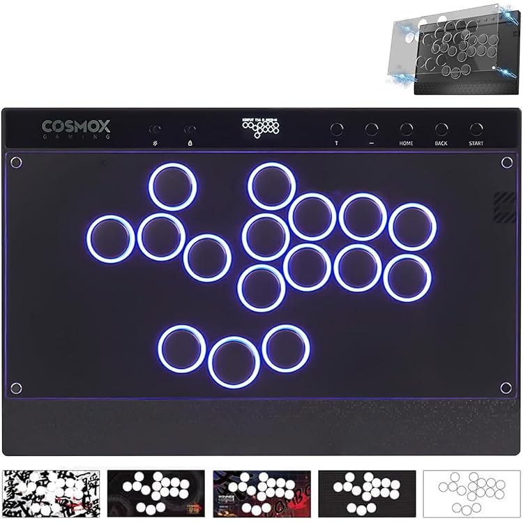 Amazon | Haute42 アケコン レバーレス コントローラー V16 レバーレス