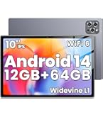 Amazon.co.jp: 【タブレット 10インチ 2025初登場】 Android 14