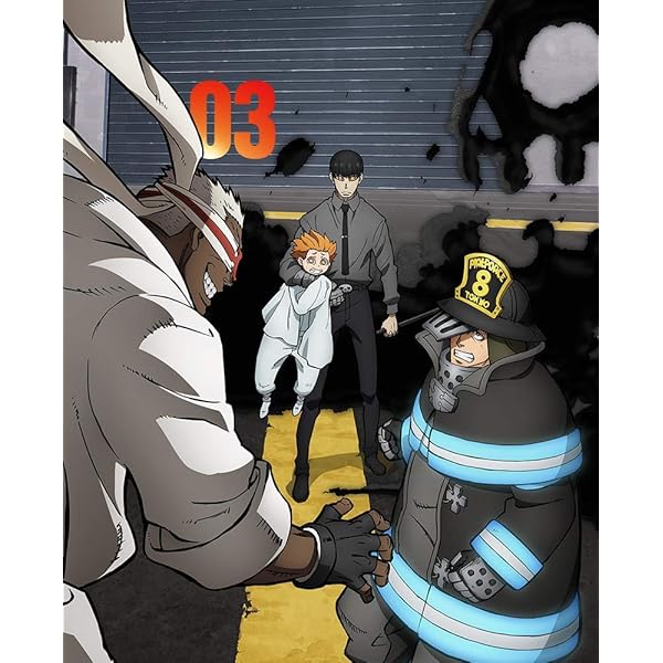 Amazon.co.jp: 炎炎ノ消防隊 弐ノ章 Blu-ray 第4巻 : 梶原岳人, 小林