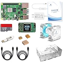 Amazon.co.jp: TRASKIT Starter Kit for Raspberry Pi 4 Model B