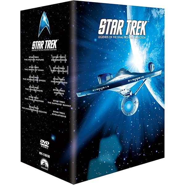 Amazon.co.jp: スター・トレック オリジナル・クルー劇場版BOX (7枚組