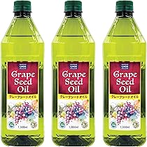 Amazon | グレープシードオイル 【大容量1リットル】 無添加 低温圧搾