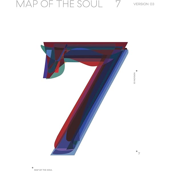 K-POP BTS - MAP of The Soul : 7, Version 3 Cover incl. Album