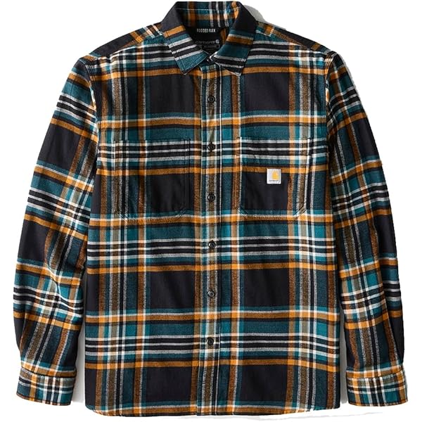 Amazon.com: Carhartt Men's 105947 Loose Fit Heavyweight Flannel