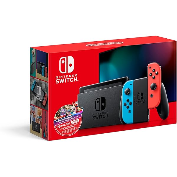 Amazon.com: Nintendo - Switch 32GB Console - Neon Red/Neon Blue