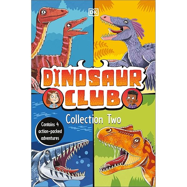Amazon.com: Dinosaur Club Collection One: Contains 4 Action-Packed