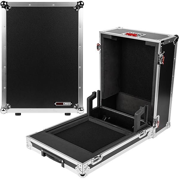 Amazon.com: ProX XS-19MIX8U 8U Top Mount Slanted Flight Case for