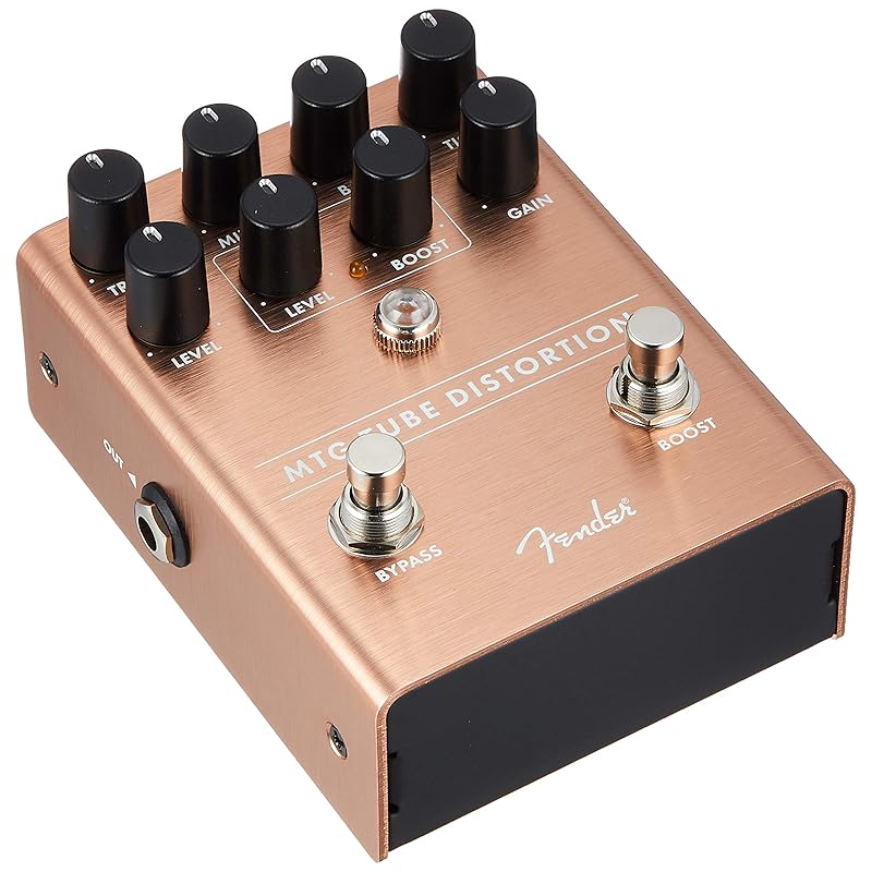 Fender MTG TUBE DISTORTION - 6205プリ真空管を搭載し、本物の