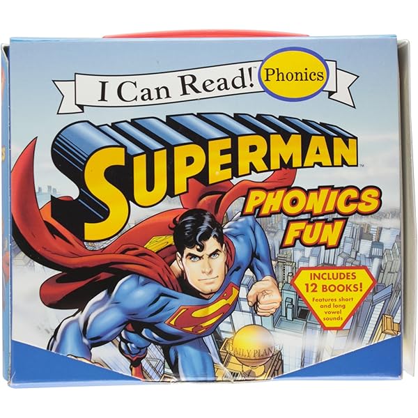 I Can Read! BATMAN PHONICS FUN 12 Story Book DC Super Hero Stories