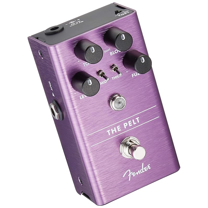 Fender The Pelt Fuzz - 60年代ファズサウンドを基本とし、多彩な