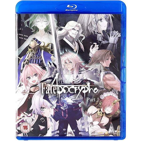 Amazon.com: Fate/Apocrypha Blu-ray DVD Box Set (Complete Limited