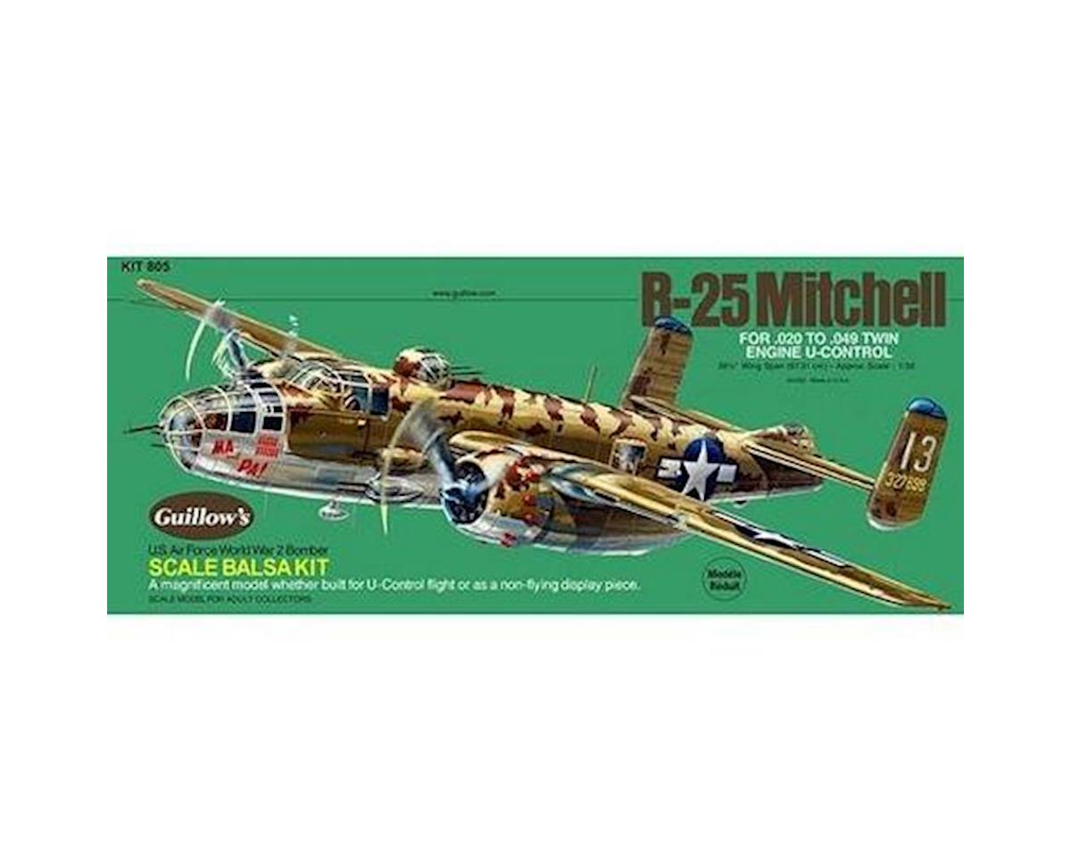 Guillows North American B-25 Mitchell Balsa Wood Model Kit (711mm