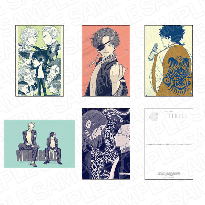 街を守る防風鈴『WIND BREAKER』ポストカードセット登場