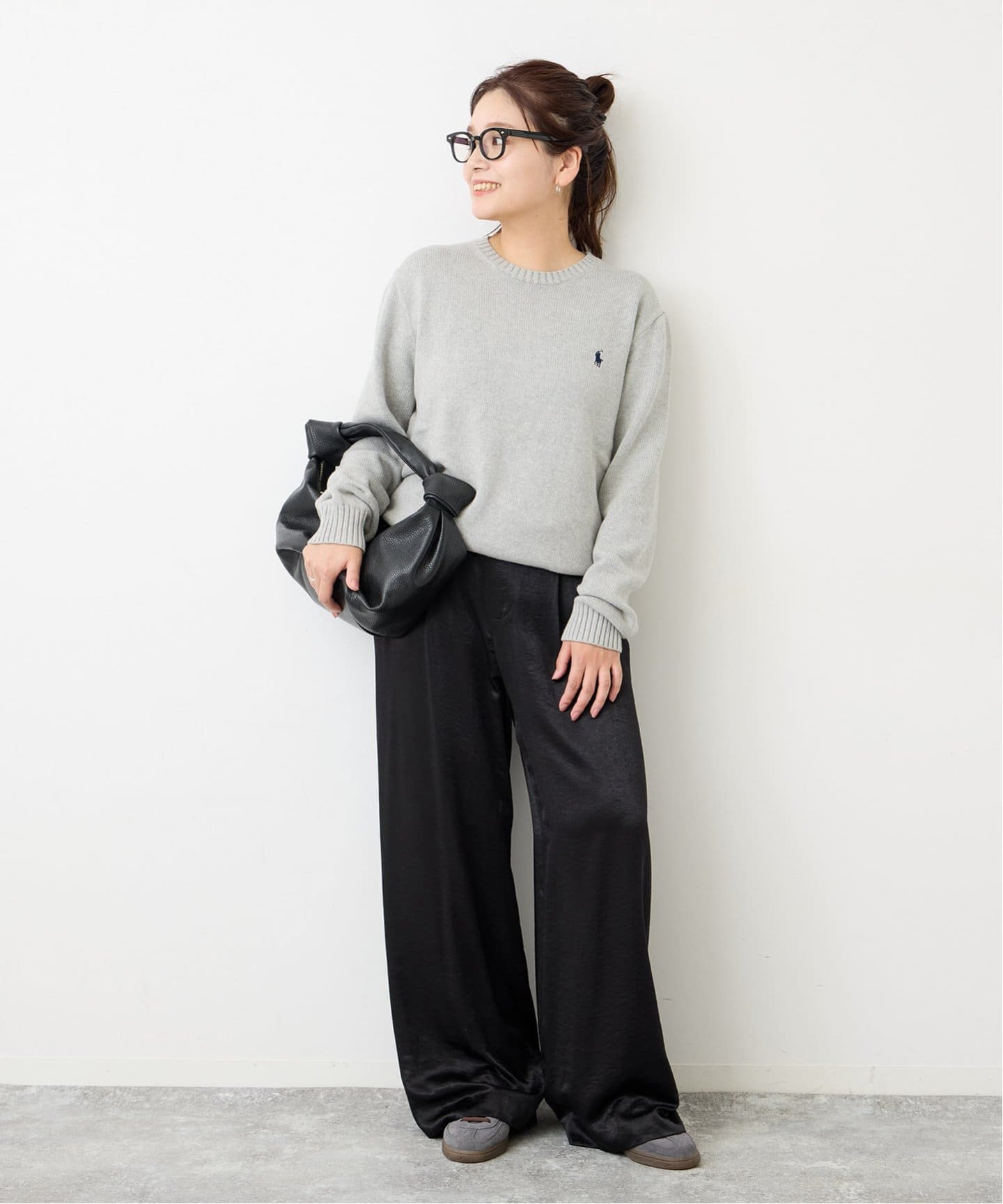 ヴィンテージサテンワイドパンツ（その他パンツ）｜JOURNAL STANDARD