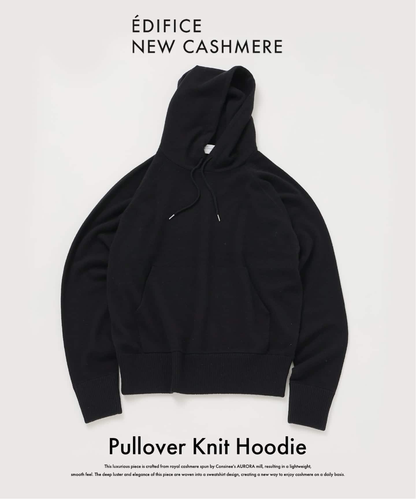 NEW CASHMERE ニット フーディ（ニット／セーター）｜EDIFICE