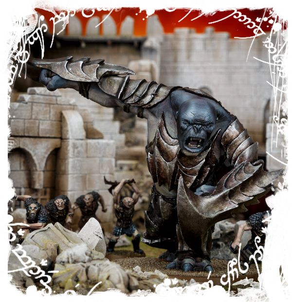 Brawling Gundabad Trolls Battle Iron Hills Dwarves From Forge