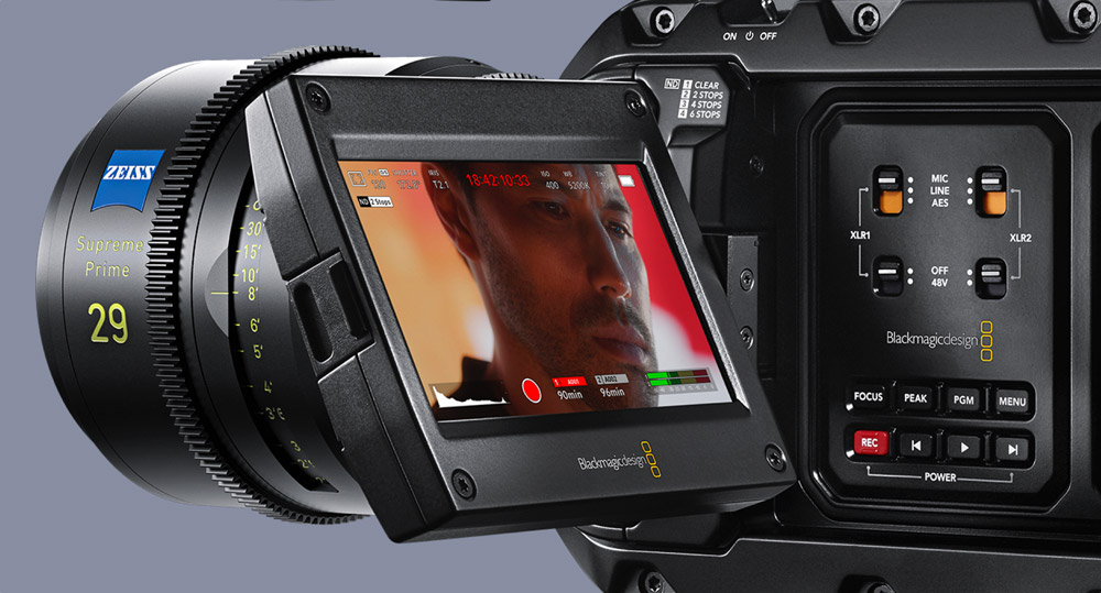 Blackmagic URSA Mini Pro – デザイン | Blackmagic Design