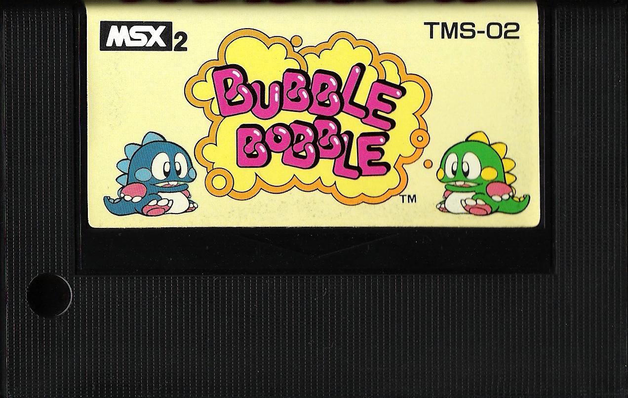 Bubble Bobble (1987, MSX2, TAITO) | Releases | Generation MSX