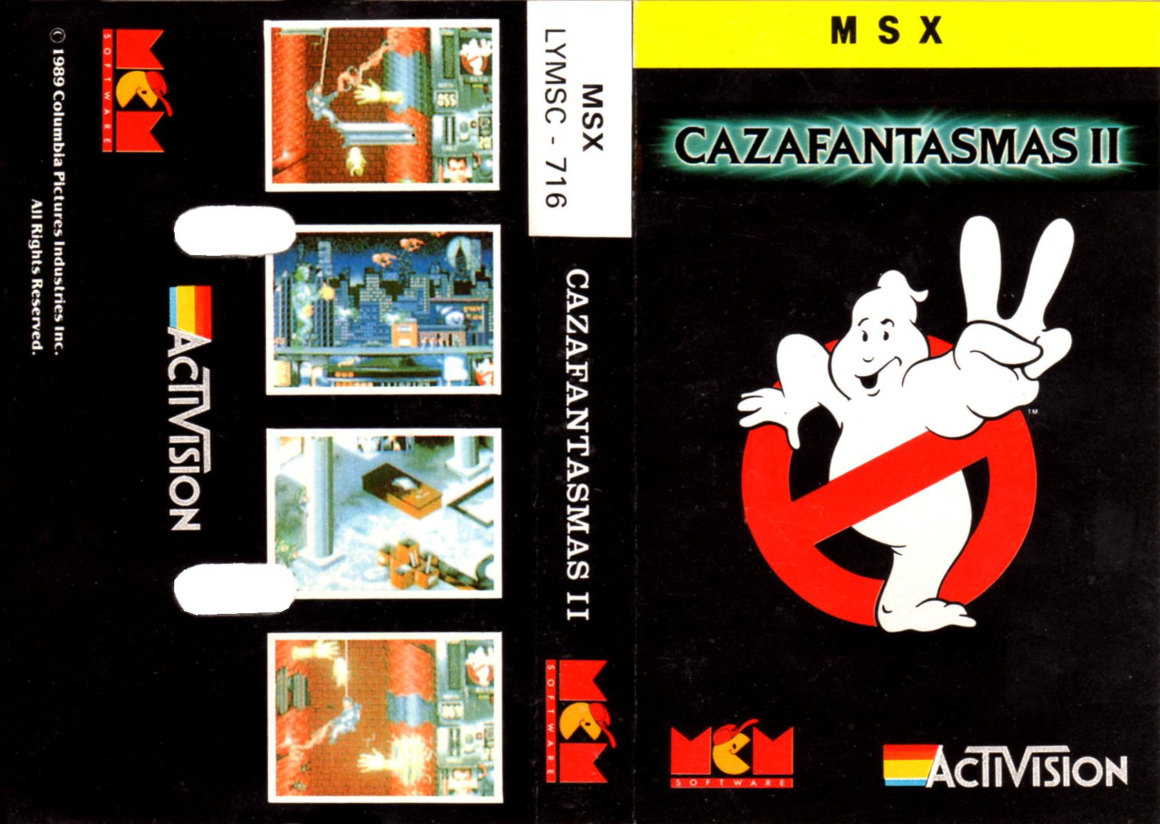 Ghostbusters II (1989, MSX, Activision, Foursfield) | Releases