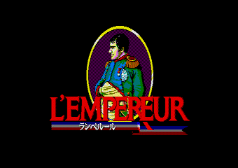 L'Empereur (1990, MSX2, KOEI) | Releases | Generation MSX