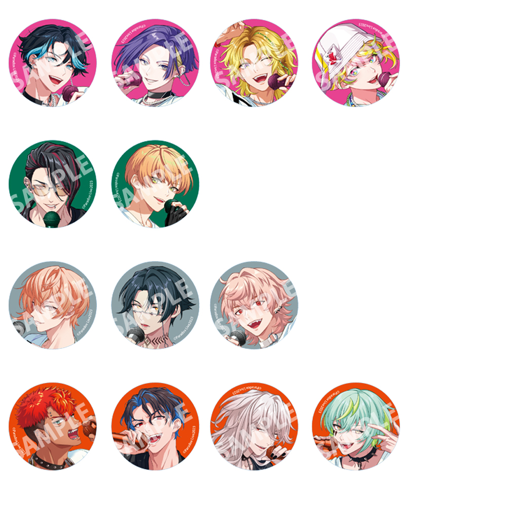 Paradox Live Dope Show 2023 トレーディング缶バッジ B【アニメ