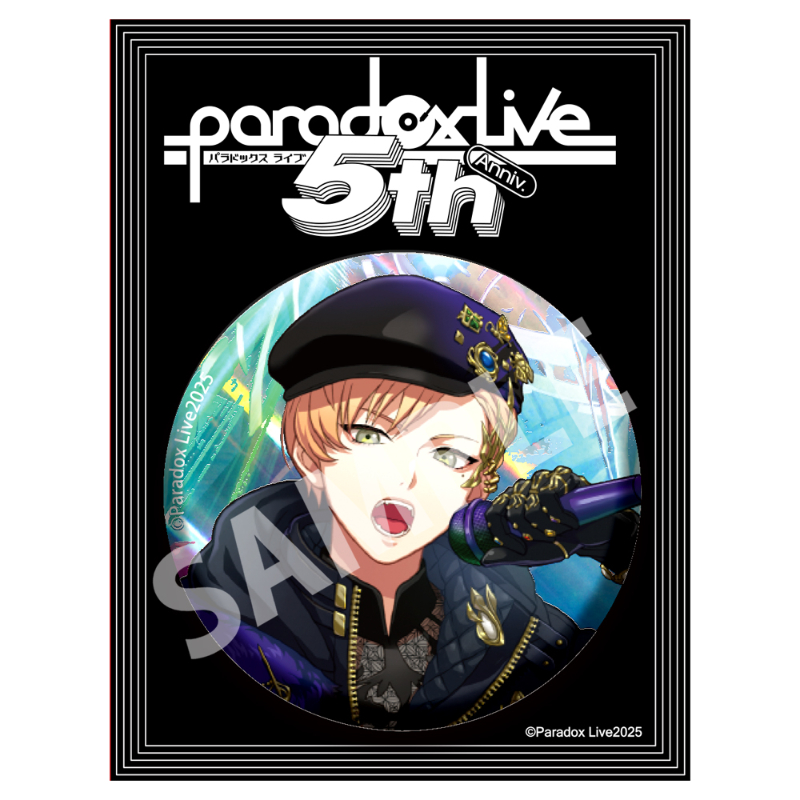 Paradox Live BIG缶バッジ 5th Anniversary 燕 東夏【アニメタイムズ