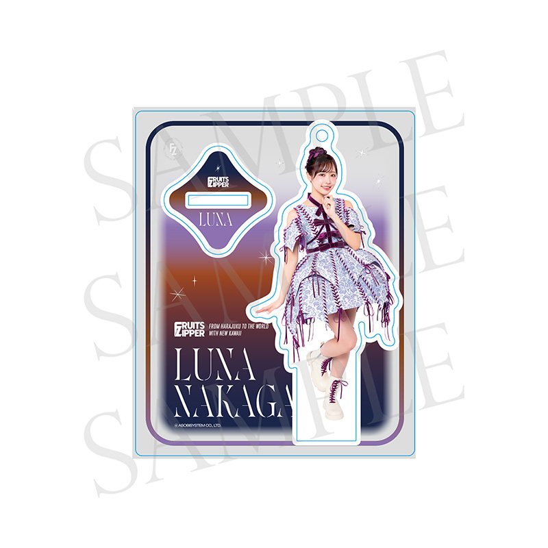 幕張公演】FRUITS ZIPPER メンバー別アクスタ-2025 編み上げ costume