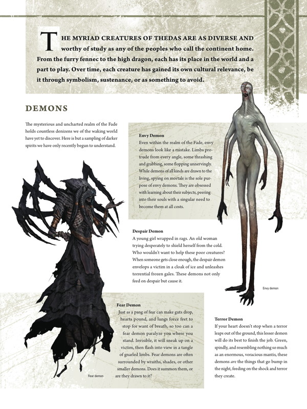 Dragon Age: The World of Thedas Volume 2 HC :: Profile :: Dark