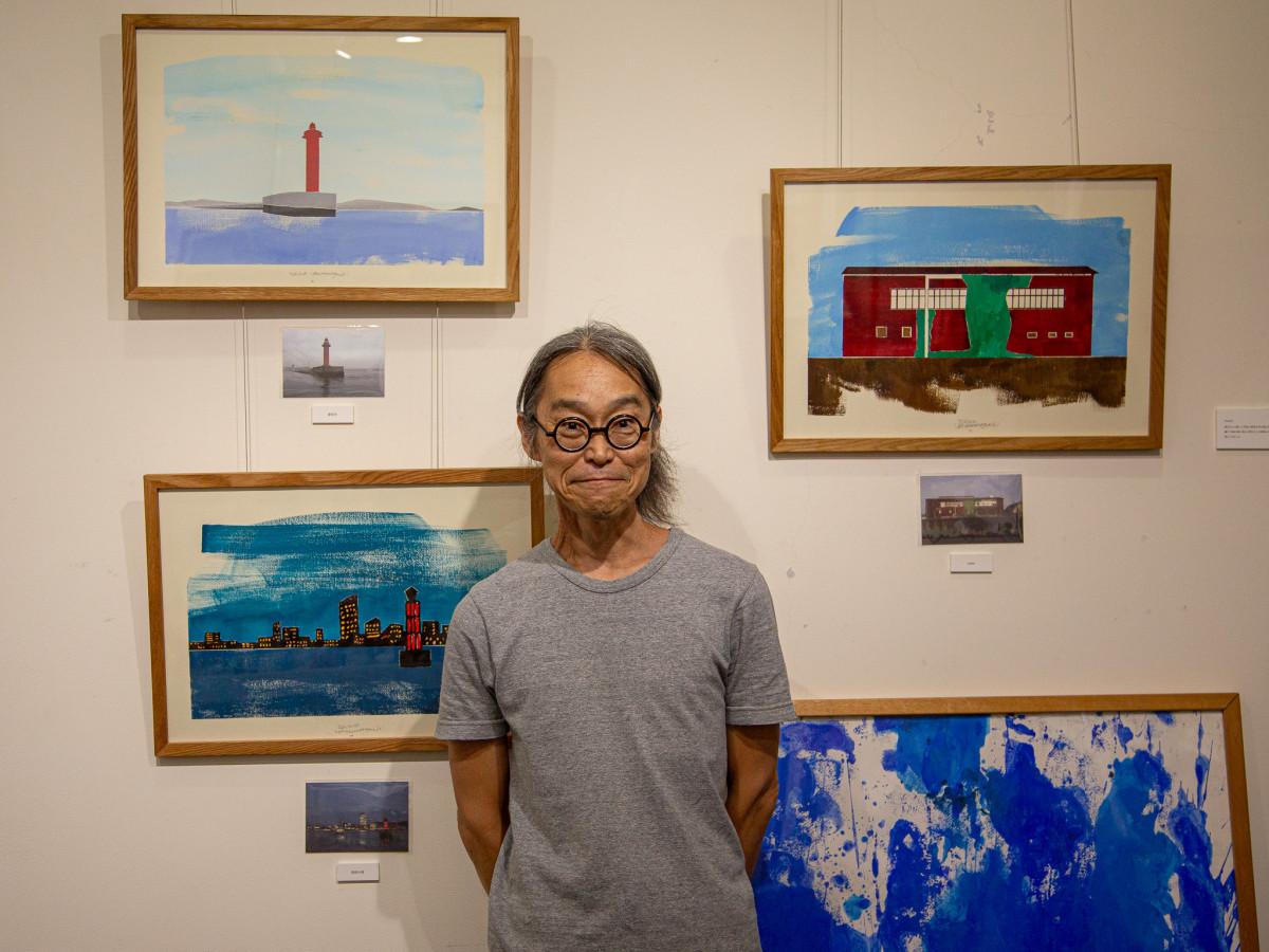 高松・北浜アリーで山口一郎さん作品展 デザイン原画展示、関連企画も