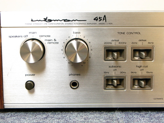 L-45A LUXMAN - 中古オーディオ 高価買取・販売 ハイファイ堂