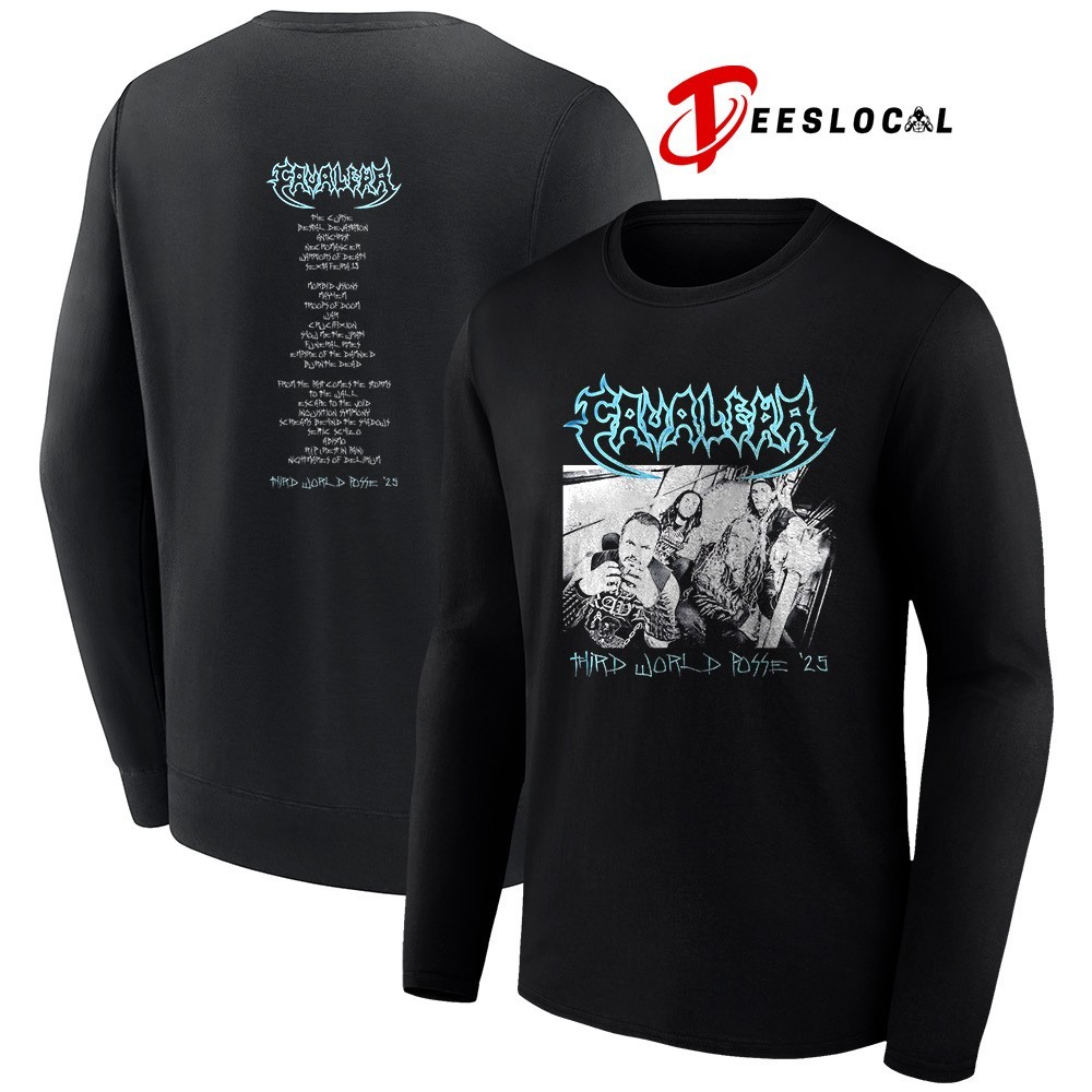 Sepultura Cavalera Third World Posse '25 tracklist shirt, hoodie