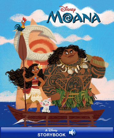 Moana Little Golden Book (Disney Moana) by Laura Hitchcock