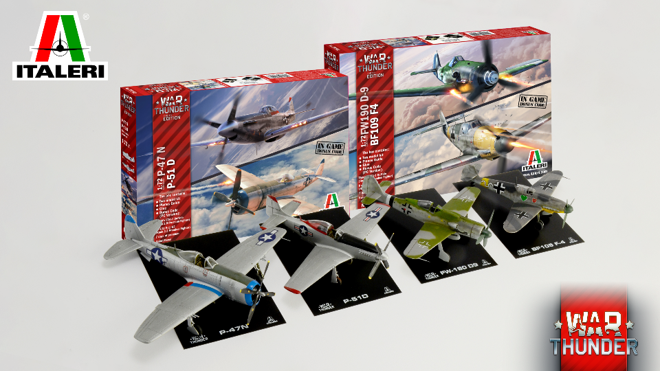 War Thunder』：ITALERI（イタレリ）製プラモデルキット - War Thunder