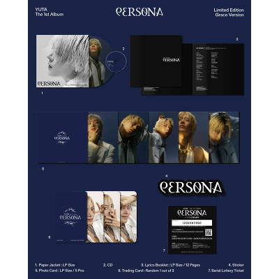 初回生産限定盤_Grace Version】PERSONA(CD)｜YUTA｜mu-moショップ