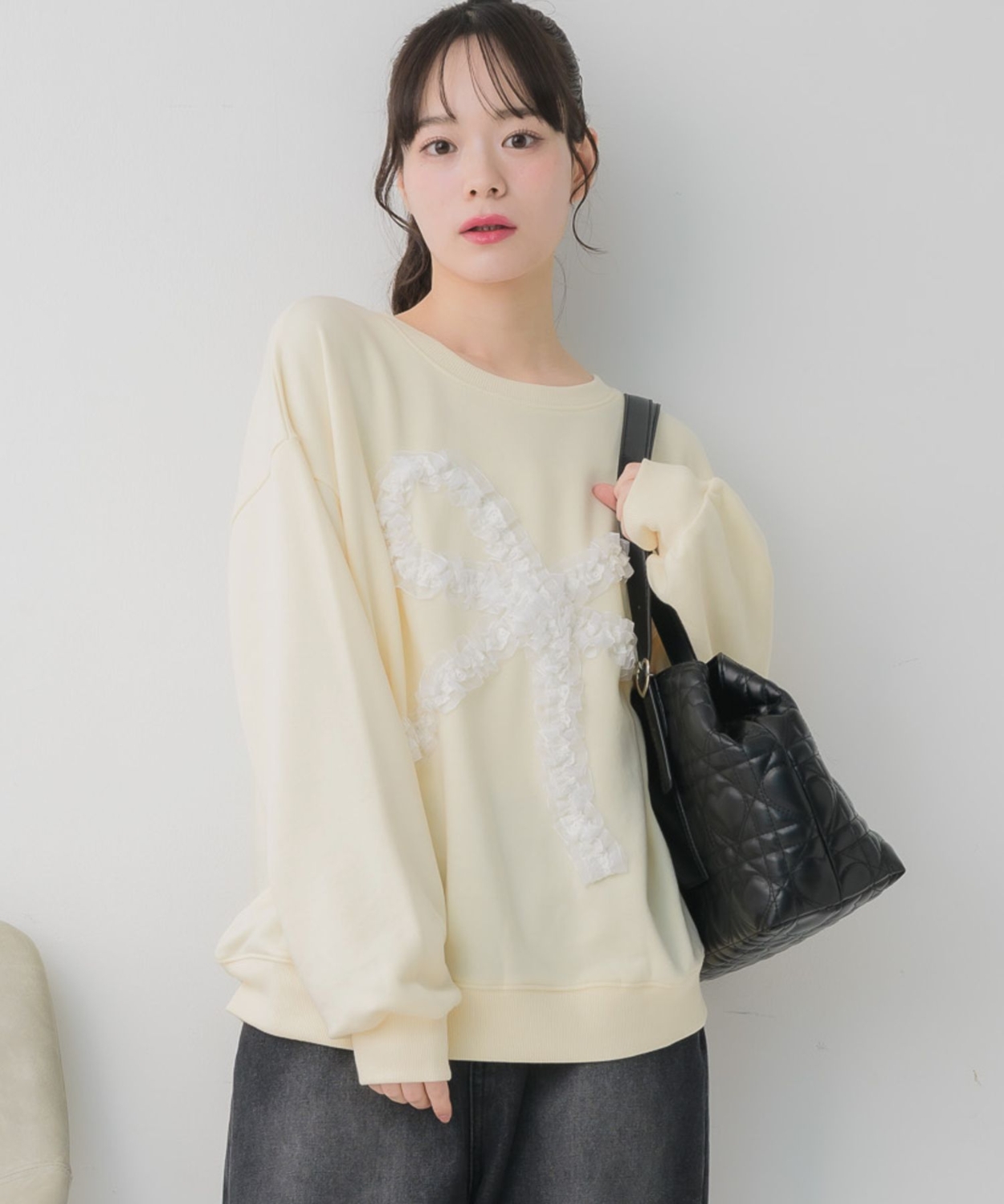 BIGリボントレーナー|ems excite | RETRO GIRL ONLINE STORE レトロ