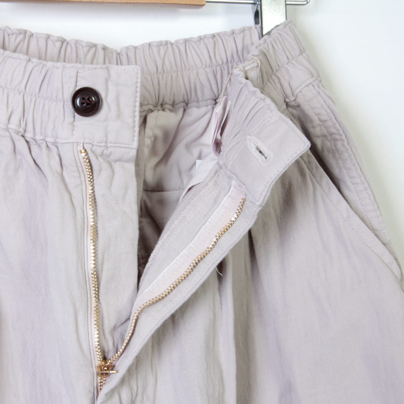 HARVESTY (ハーベスティ) クロップドサーカスパンツ 二重織ツイル