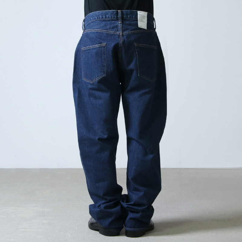 CIOTA (シオタ) 本藍スビンコットン 13.5oz ストレートデニム ダークブルー